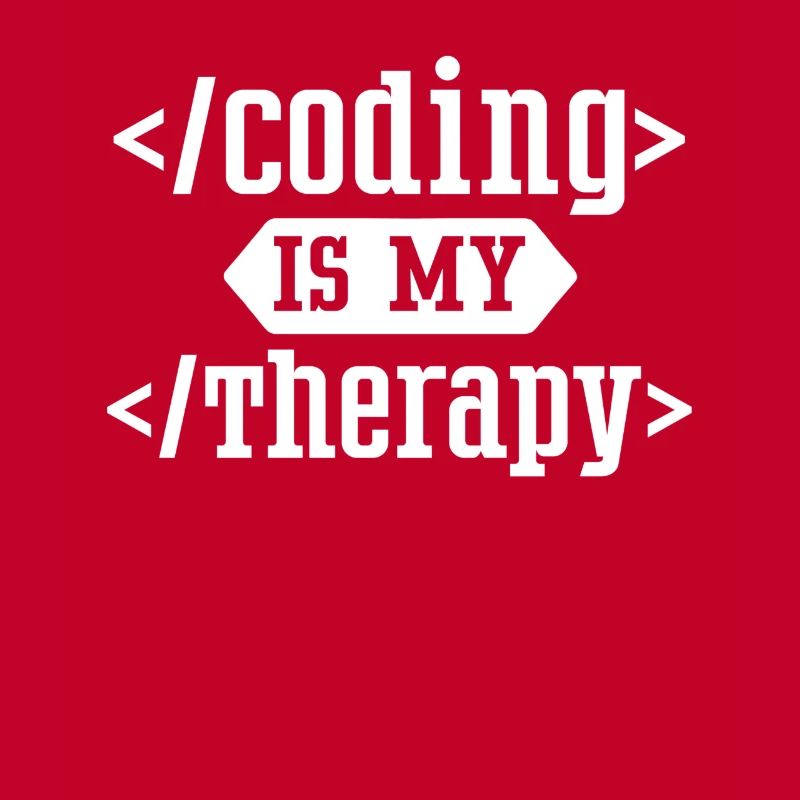 Programmieren Ist Meine Therapie Coding Coder Code