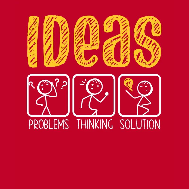 Problem Thinking Stick Figure Solution Thinker