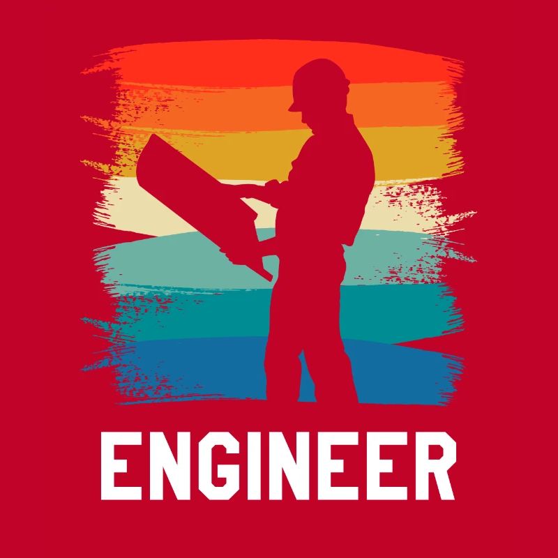 Retro Vintage Classic Engineer Engineering