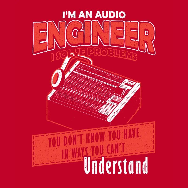 Audio Engineer Solve Problem Tontechniker