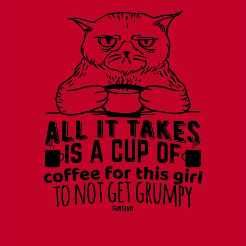 Kaffee Katze schlechte Laune
