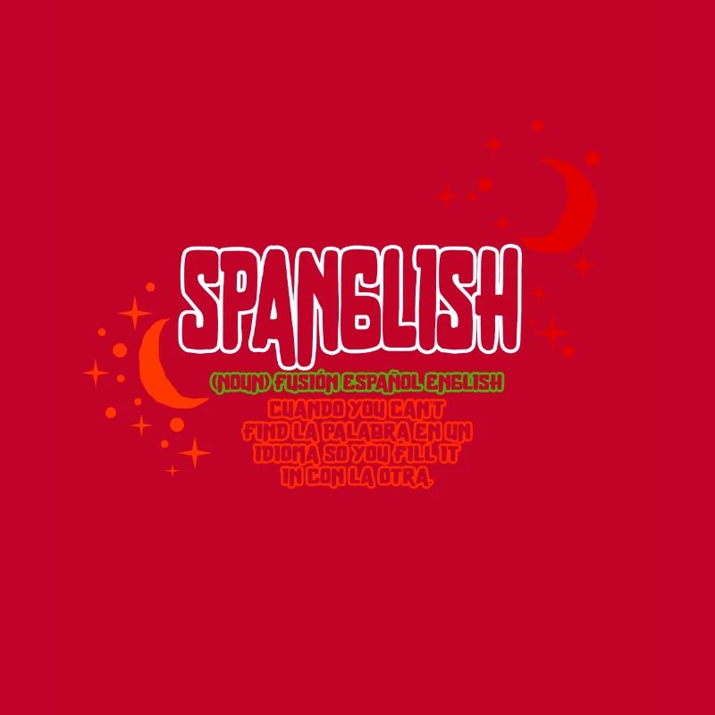 Spanisches Hemd, Spanisch Englisch