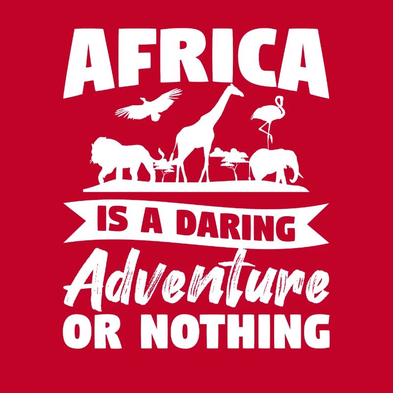 Afrika ist ein gewagtes Abenteuer oder nichts Safari