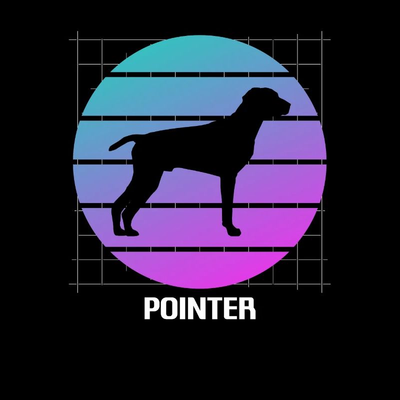 Retro Pointer Dog GSP Lover