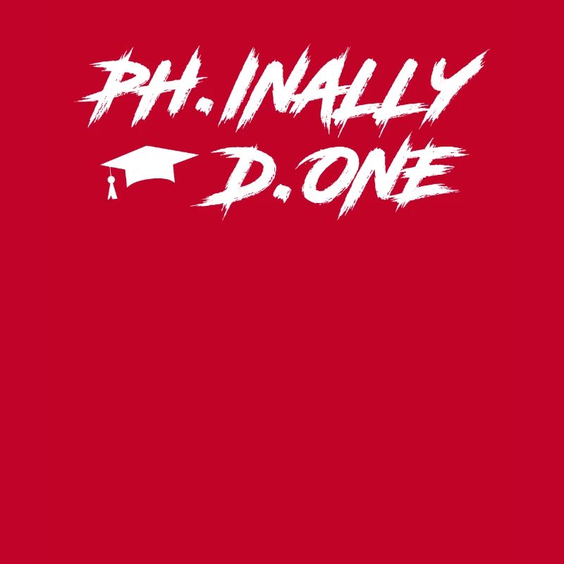 Phinally Done Ph.D Finally Finished Ph.D.