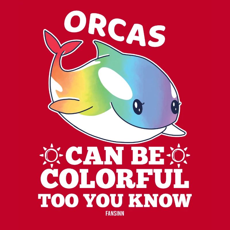 Orca Orka Killerwal Delfin bunt