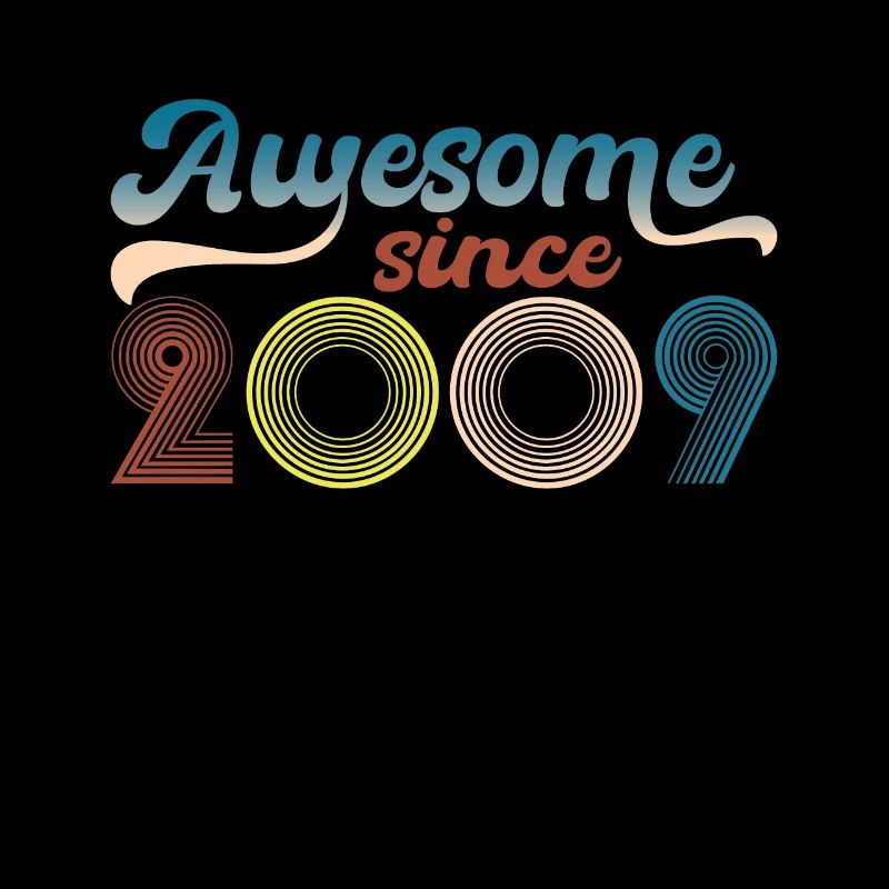 Fantastic since 2009 Retro 14th Bitrthday