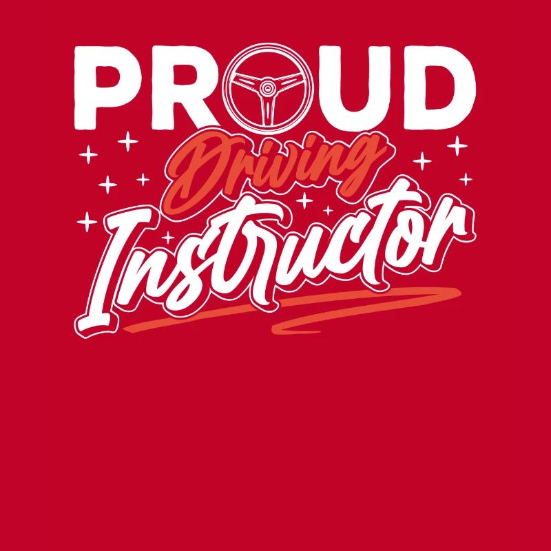 Fier instructeur de conduite leçon de conduite profession d’école de conduite