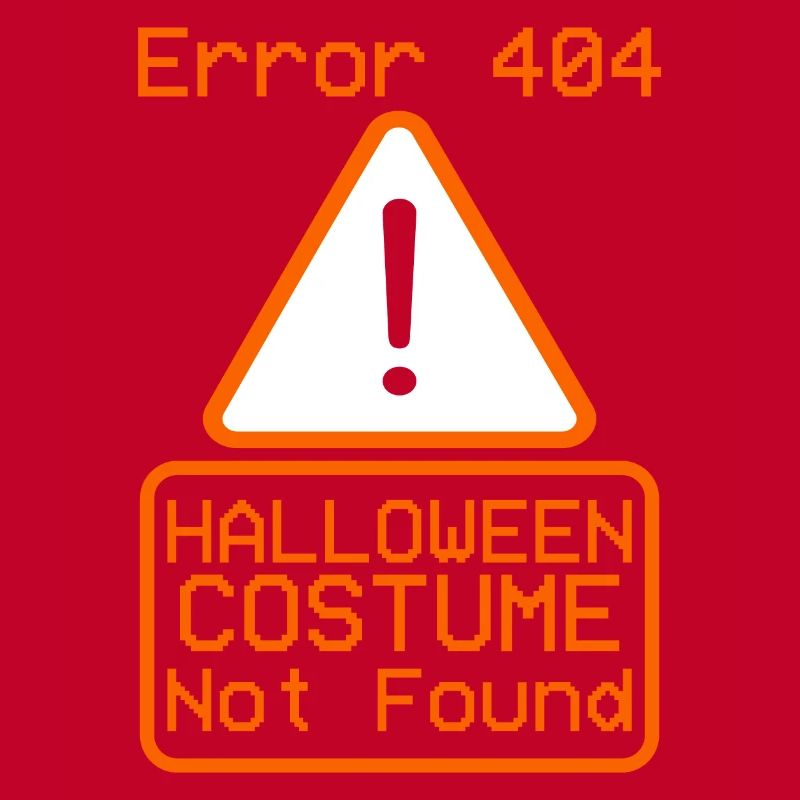 Error 404 Costume Not Found Halloween Coding