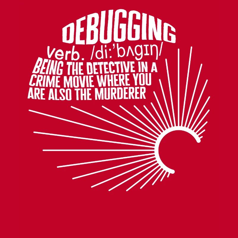 Programmierer Shirt, Debugging Definition Tee, Lustig