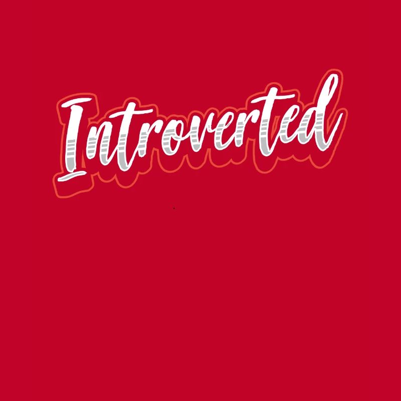 Introvertiert Sarkasmus Introvertierter Schüchtern