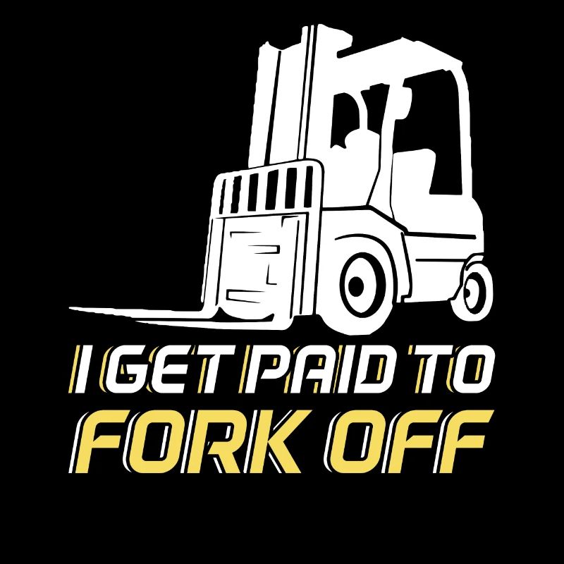 Fork Off Forklift Driver Operator Forklift