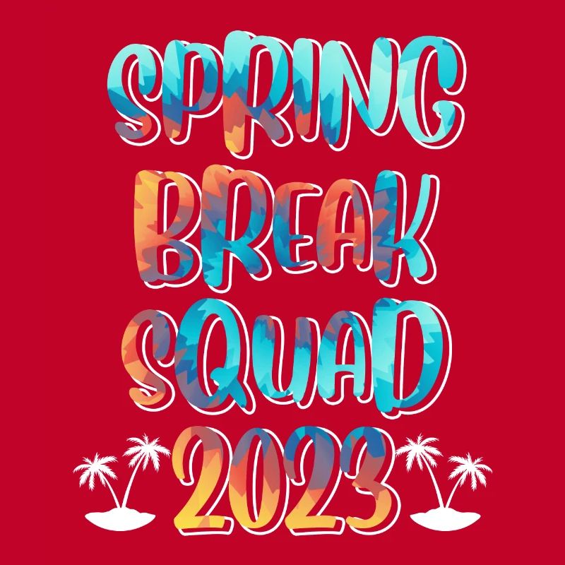 Spring Break Squad Summer Holidays Spring Break