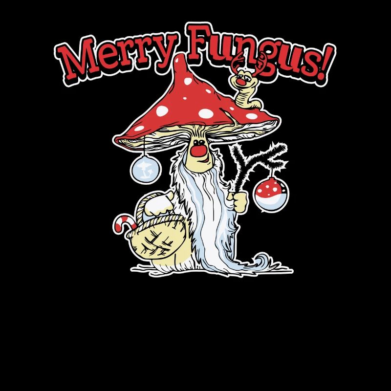 Cueillette de champignons Champignons de Noël Nain