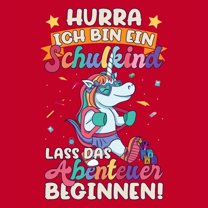 Ich bin ein Schulkind Einschulung