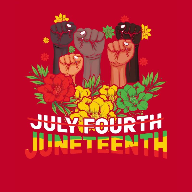 Faustprotest feiert Juneteenth Schwarze Geschichte