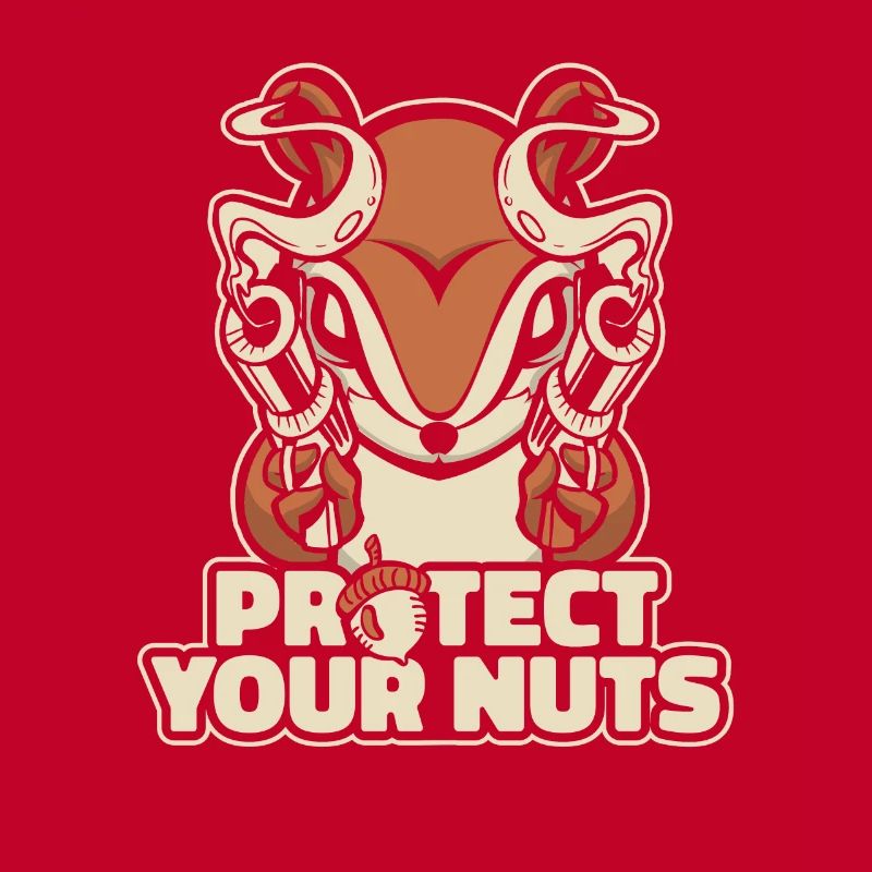 Protect Your Nuts Squirrel Fox Squirrel