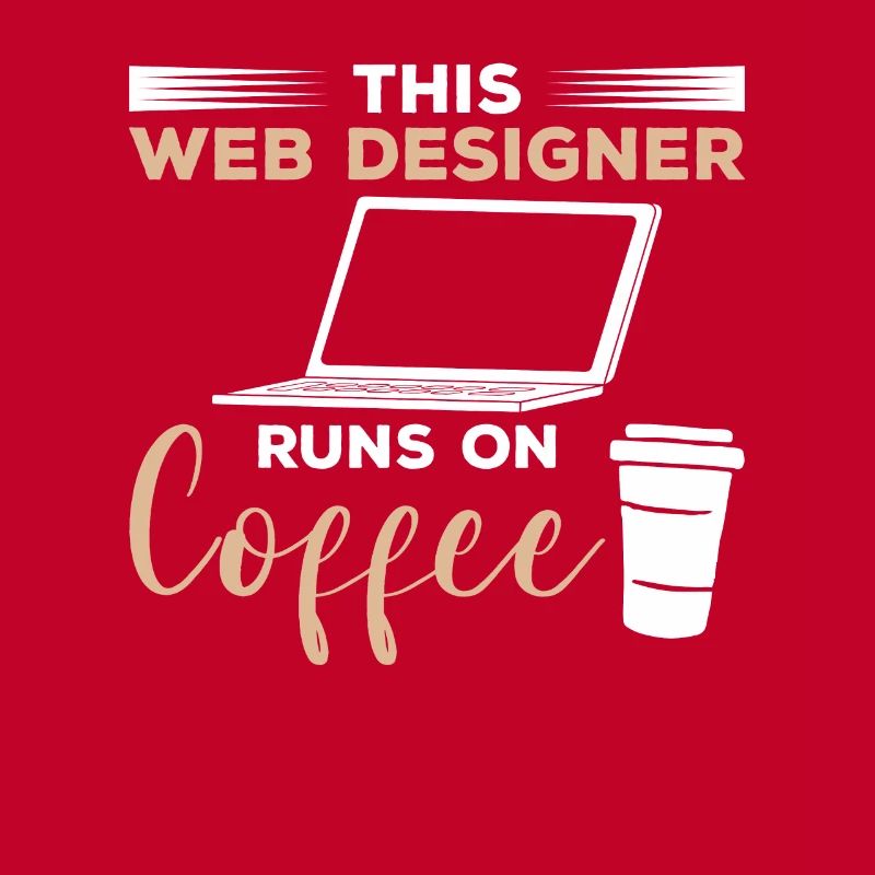 Dieser Webdesigner läuft auf Kaffeeprogrammierung