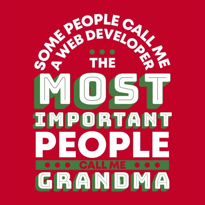 Web Entwickler Webdeveloper Oma