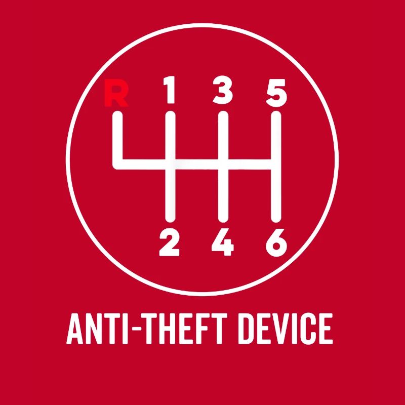 Anti Theft Device Manual Shift Speed Stick Shift