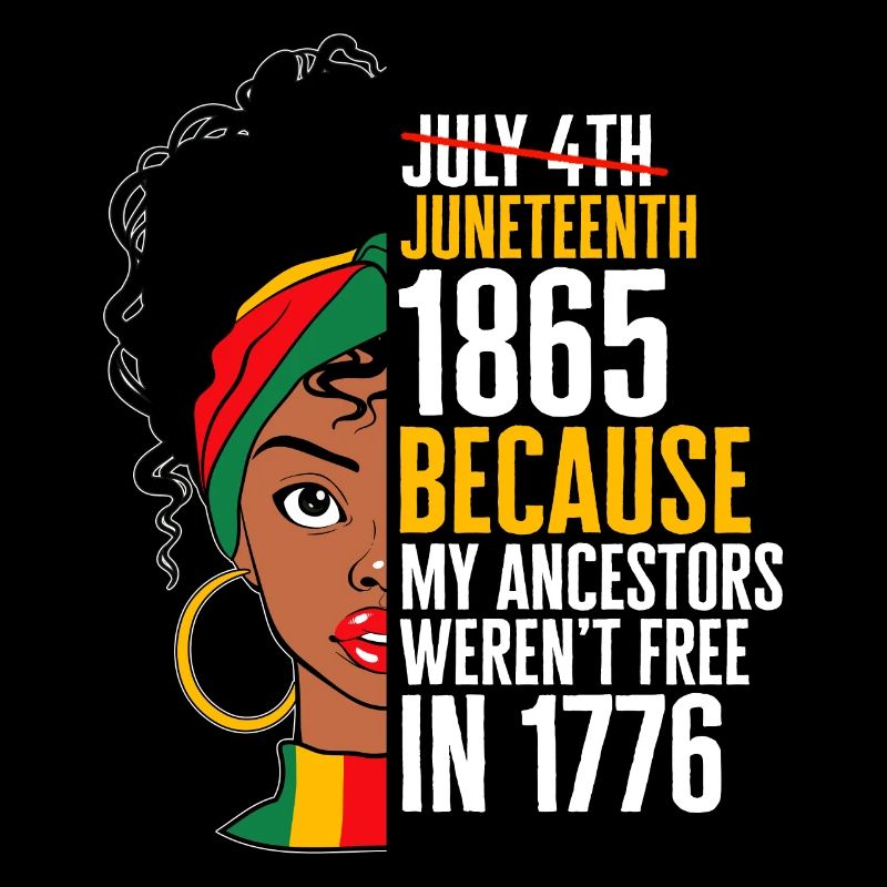 Juneteenth-Hemd, 4. Juli 1865