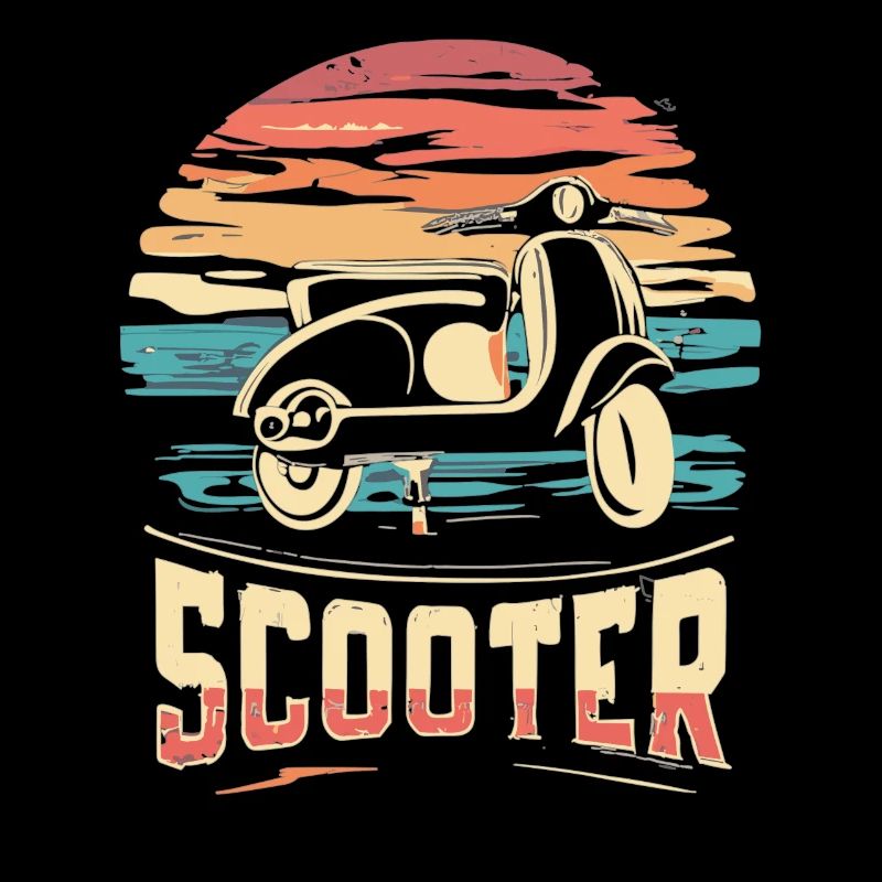 Scooter Motorroller Mofa Moped Roller