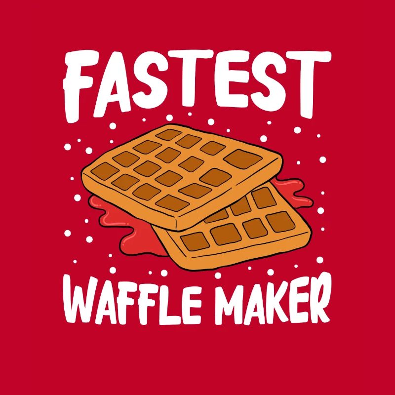 Waffle making waffle maker