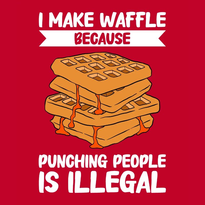 Waffle making waffle maker