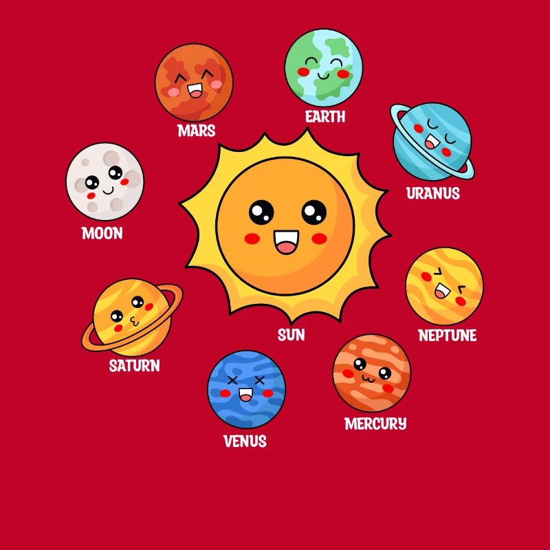 Solar System, Planets, Science Space, Astrology