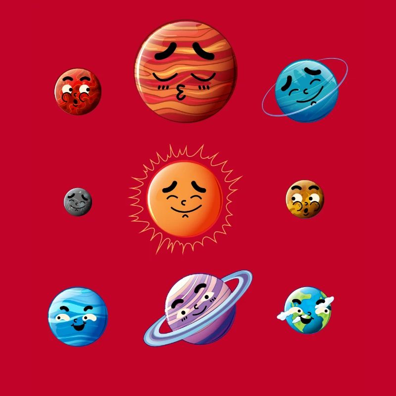 Solar System, Planets, Science Space, Astrology