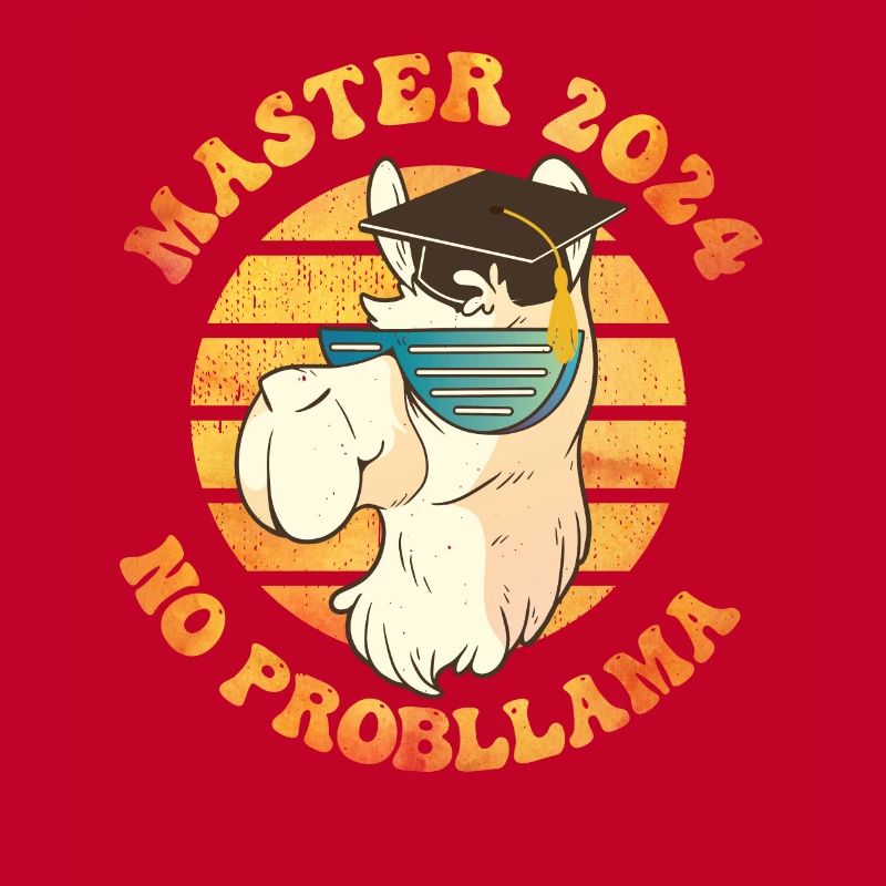 Master 2024 No Prob Llama Masterabschluss