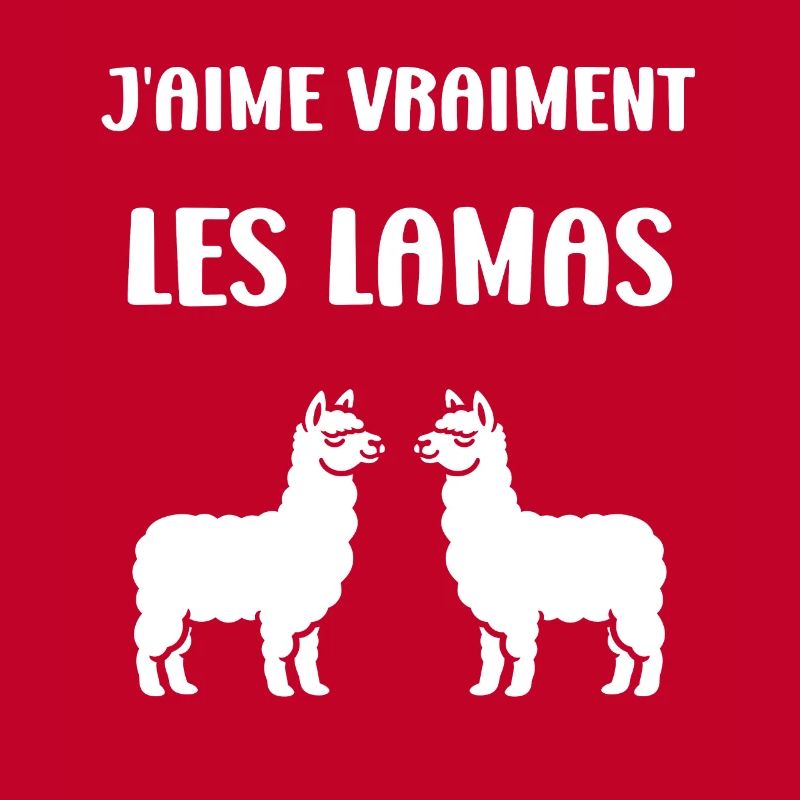 Humour mignon petit lama