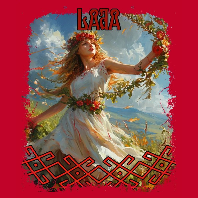 Slavic Deity Lada Goddess Folklore Mythology