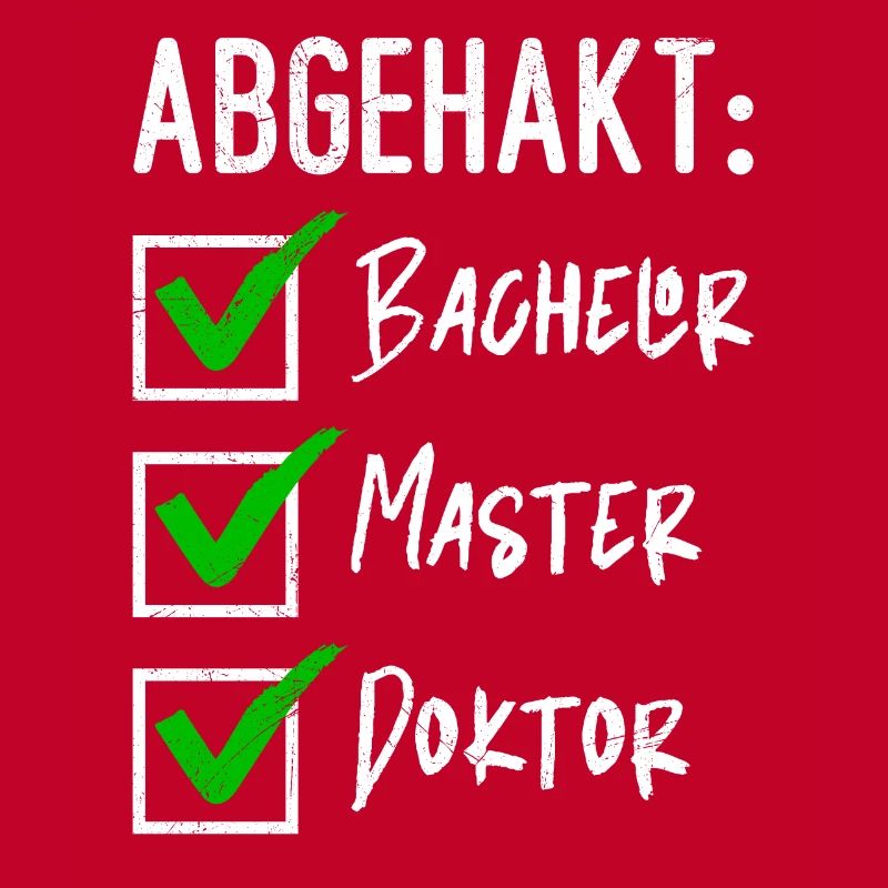 Doktorabschluss Abgehackt: Bachelor Master Doktor