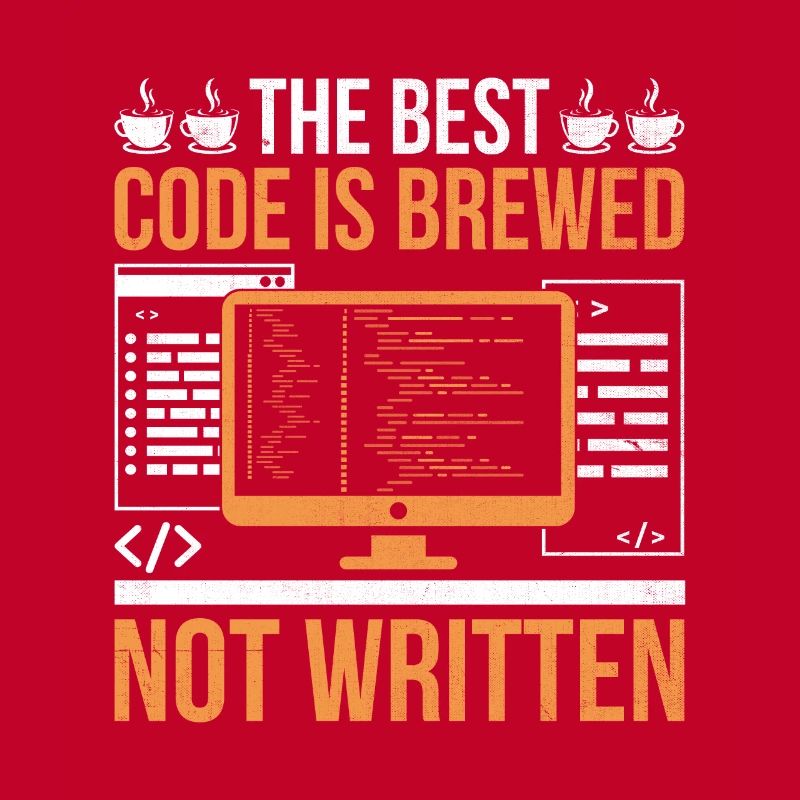 Kaffee-Codierung Programmierer Programmierer Entwickler Nerd Coff