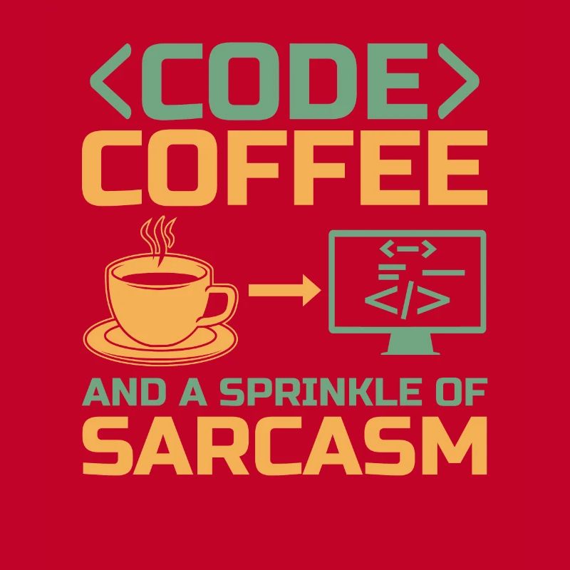 Café Codage Programmeur Codeur Développeur Nerd Coff