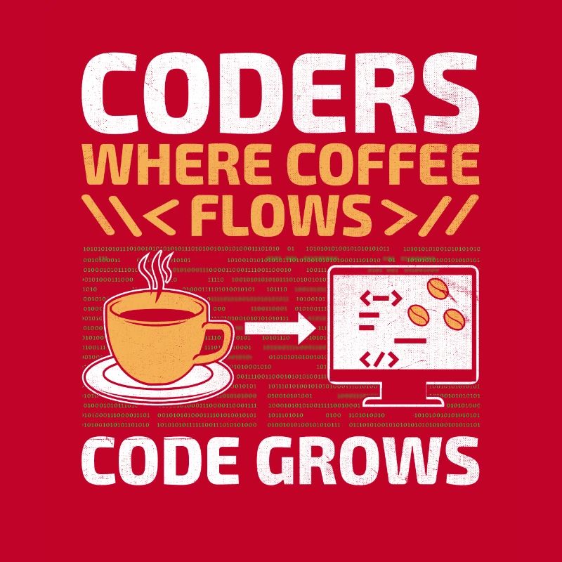 Coffee Coding Programmer Coder Developer Nerd Coff