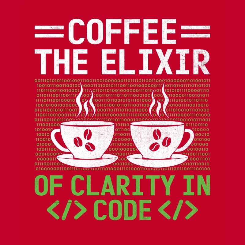 Kaffee-Codierung Programmierer Programmierer Entwickler Nerd Coff