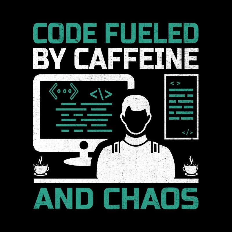 Kaffee-Codierung Programmierer Programmierer Entwickler Nerd Coff
