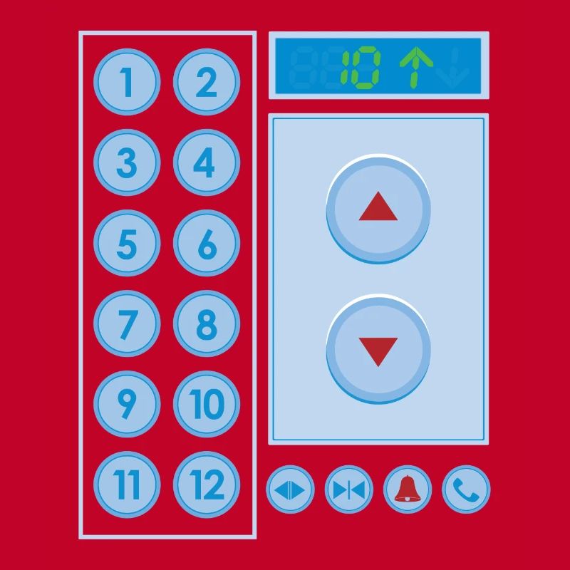 Elevator Elevator Elevator Buttons Elevator