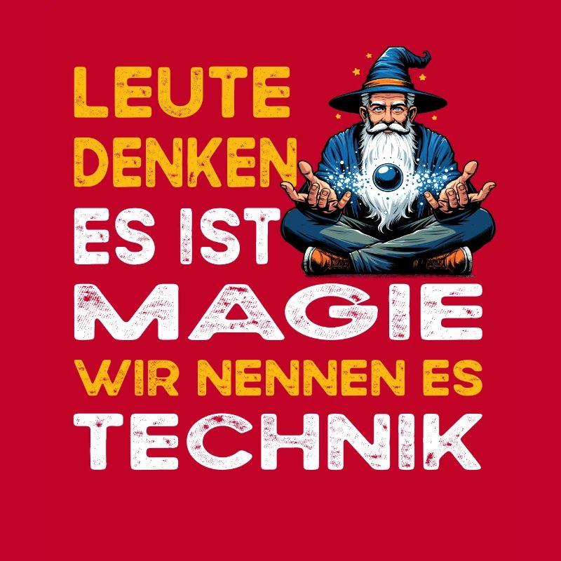 People think magic, technology, science