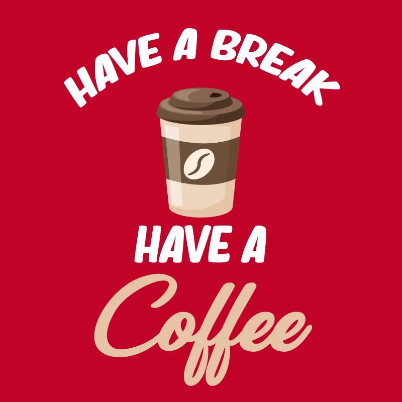 Machen Sie Eine Pause Kaffee Cafecito Espresso