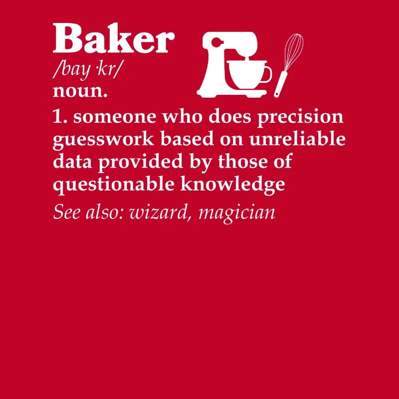 Baker Bakery Bakery Baking Gift