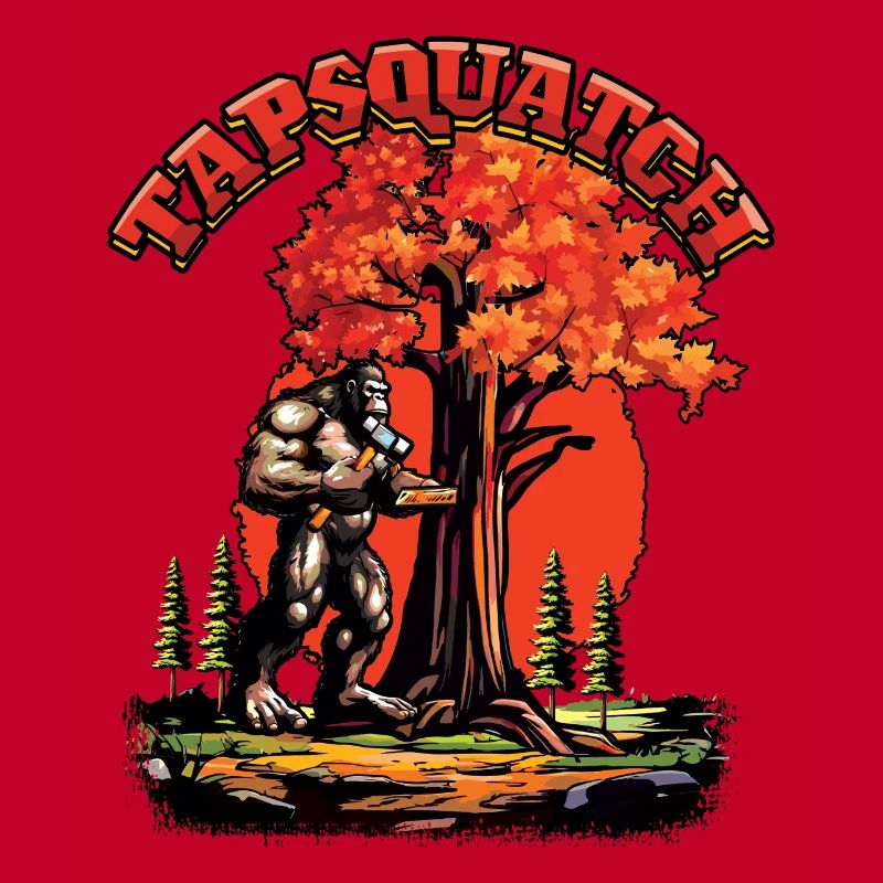 Tapsquatch Tapping Maple Tree Maple Leaf