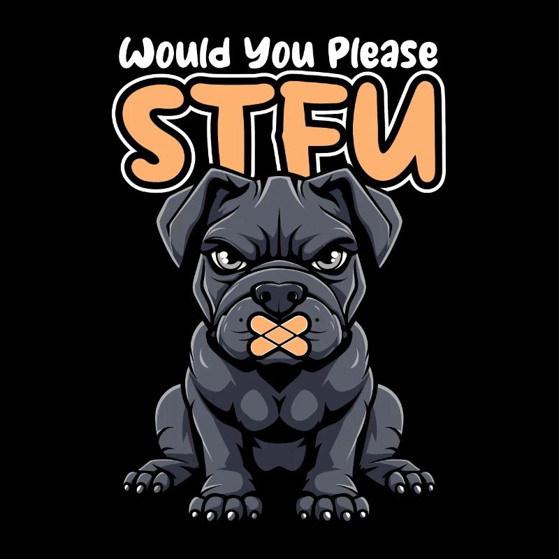 Cane Corso Stfu Would You Please Shut Up