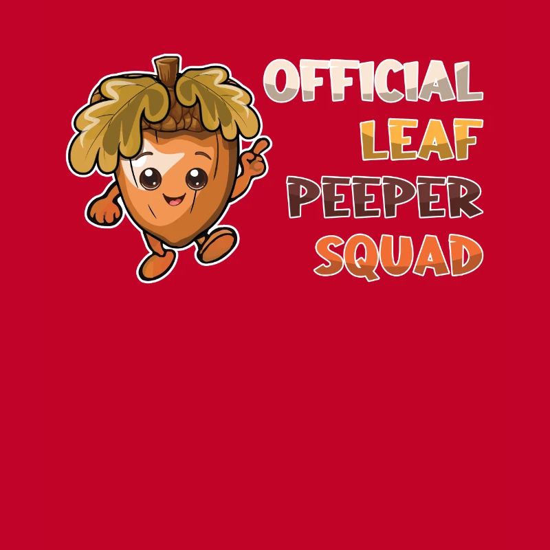 Offizieller Leaf Peeper Squad Leaf Peeping