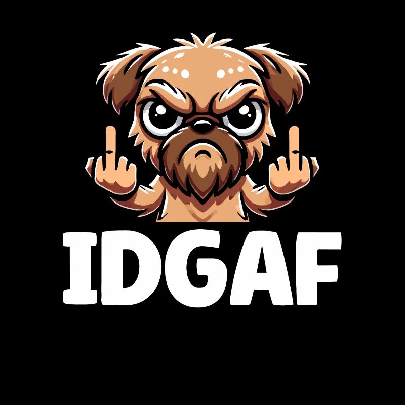 Brussels Griffon Idgaf