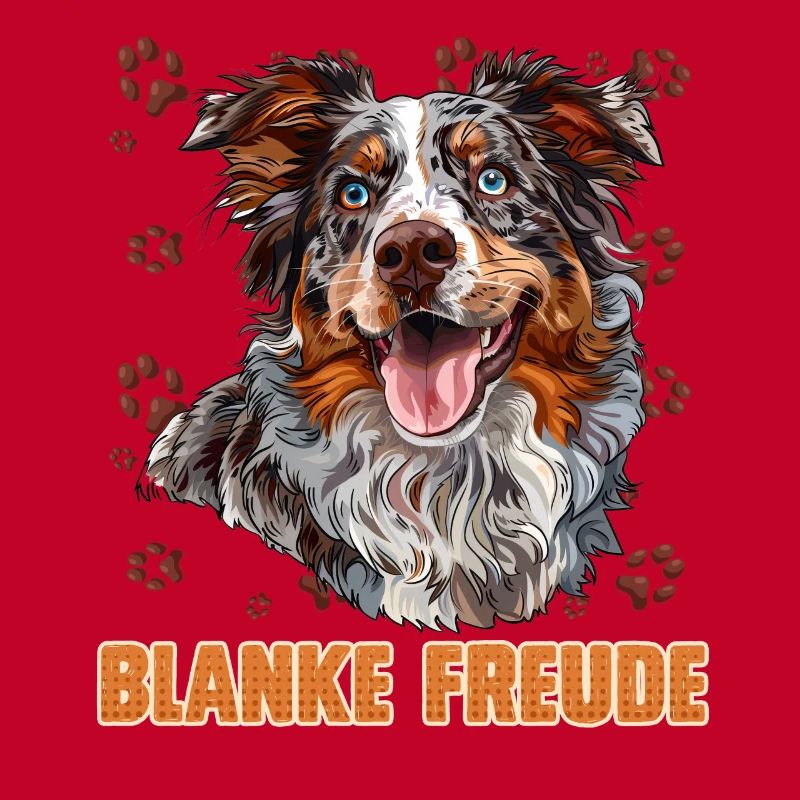 Australian Shepherd BLANK JOY Aussie