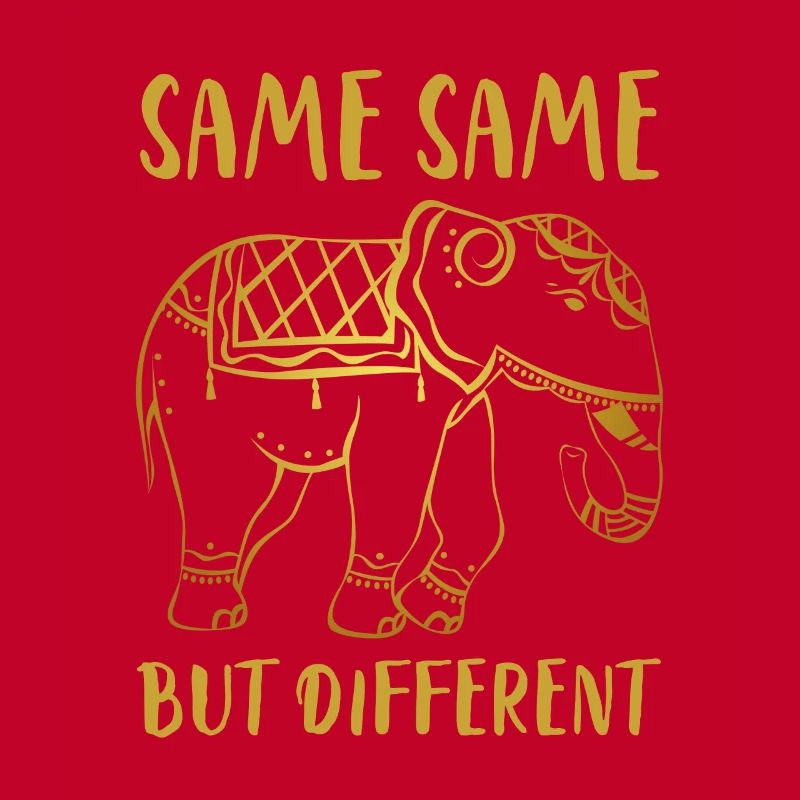 Golden Elephant "Same Same but different"