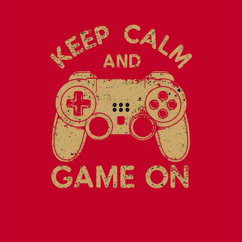 Keep calm and game on Game controller